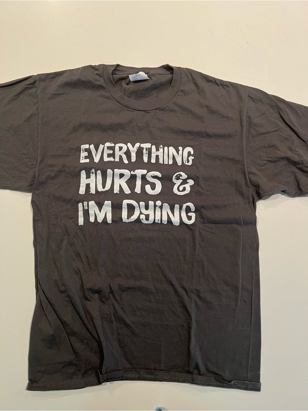 Everything Hurts & I'm Dying Graphic T-Shirt - Black